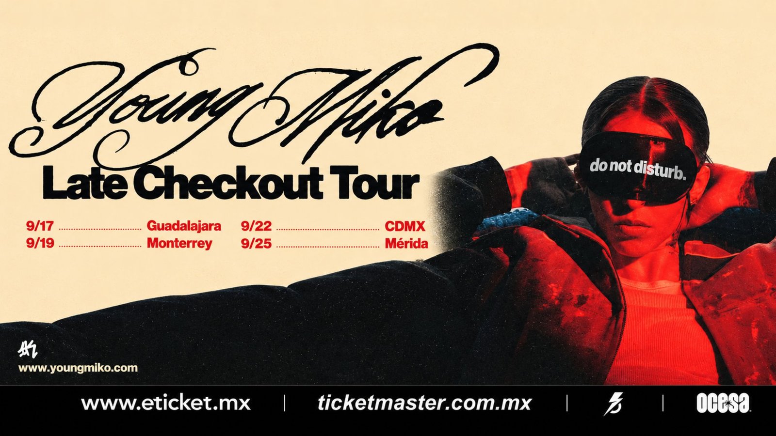 Young Miko late checkout tour