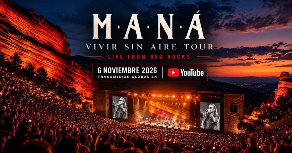 Maná en vivo desde Red Rocks_